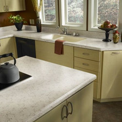 Zodiaq&reg; Coarse Marfil Countertops. - Kitchen Countertops