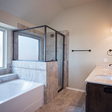 Master Bathroom with Large Tub
