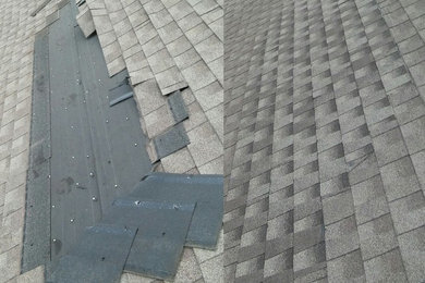 Roof Repair - Before & After Photos
