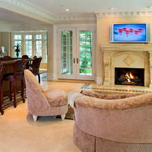 unfinished basement