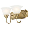 Belmont Bath Light, Antique Brass