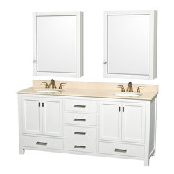 White Bathroom Vanities - Bathroom Vanities And Sink Consoles