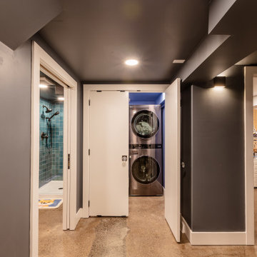 Sunnyside Eclectic Basement Remodel