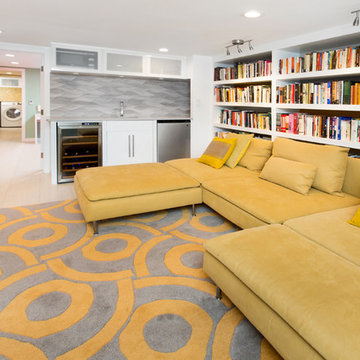 Modern Basement Remodel