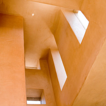 Mandeville Canyon Brentwood, Los Angeles luxury home modern cutout clerestory wi