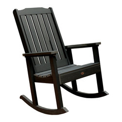 Highwood USA, LLC. - Highwood USA, LLC. AD-RKCH1-BKE Lehigh Rocking Chair - Outdoor Rocking Chairs