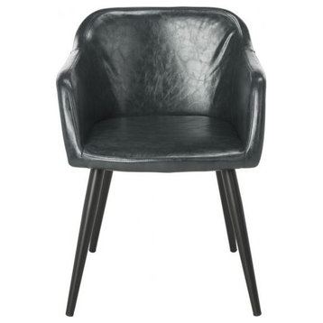 Dalia Accent Chair Dark Grey