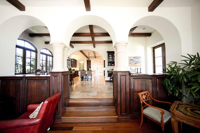 Inspiration for a timeless hallway remodel in Los Angeles