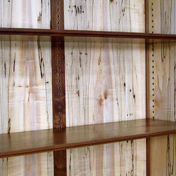 Black Walnut & Spalted Maple Bookcase - Furniture