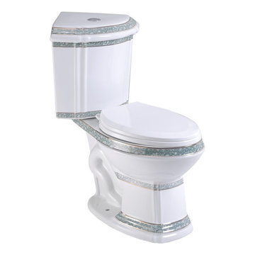 Corner Two Piece Toilets