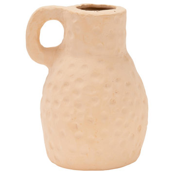Terracotta 10"H, Texture Vase