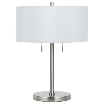 60Wx2 Calais Metal Table Lamp