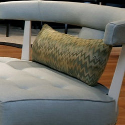 Custom Green Peek Pillow | Pulp Home - Decorative Pillows