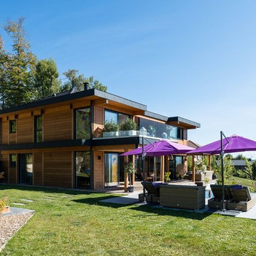 Maison bois poteau poutre Haute SAvoie