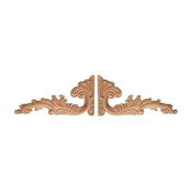 Springfield Medium Wood Carvings, Red Oak, 2-Piece Set