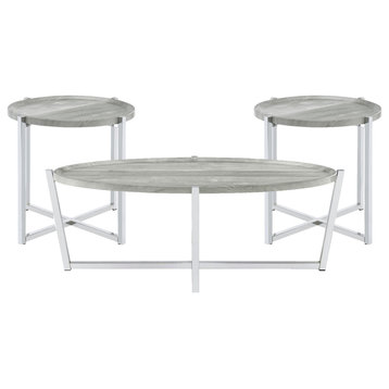 Picket House Furnishings Niko 3-Piece Occasional Table Set