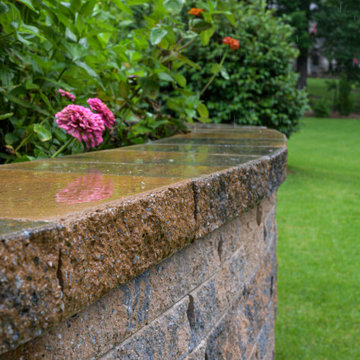 Concrete Paver Retaining Wall