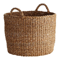OVERSIZED SEAGRASS BASKET - NEW - Baskets
