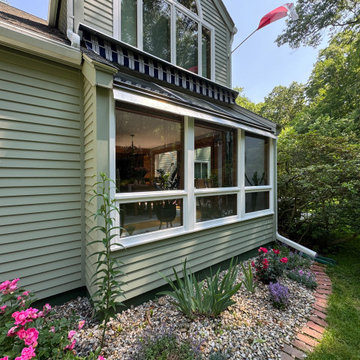 Before - Large window replacement project - Storrs, CT