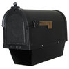 Berkshire Curbside Mailbox with Paper Tube, Oil Rubbed Bronze