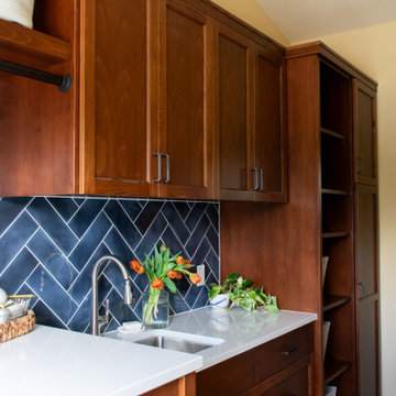 Bright, Laundry Room Refresh