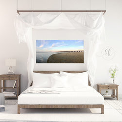 Powderpoint Bridge Canvas Print - Photographs