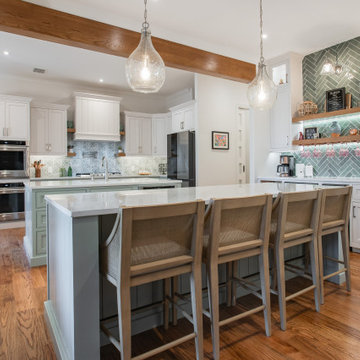 Button Wood ⎸ Kitchen + Dining Room + Wet-bar + Pantry + Mudroom + Laundry Room