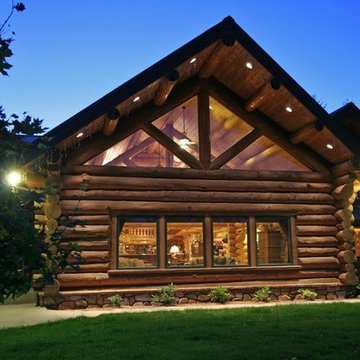 Cruz Residence - Handcrafted Scandinavian Full-Scribe Log Home