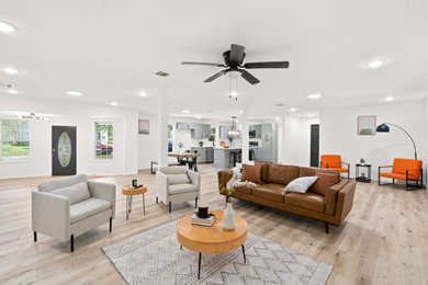 Living room - living room idea in Houston