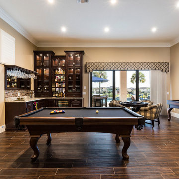 Adult Game Room with Bar
