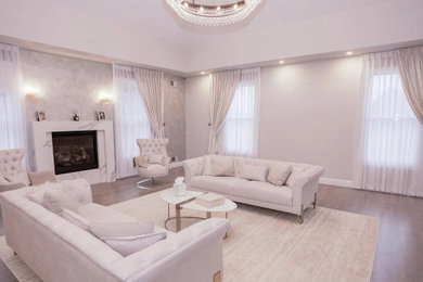 Transitional home design photo in Other