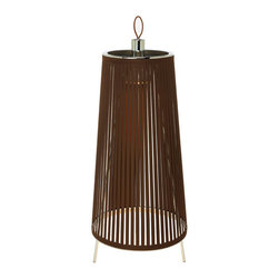 Solis Free Standing Floor Lamp | Brown - Lamps