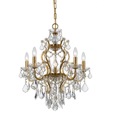 Crystorama 4455-GA-CL-MWP Filmore - Six Light Chandelier