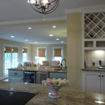 Gun Club Kitchen and Family Room