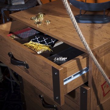 Pirate ship bedroom