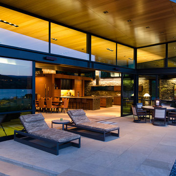 View from Patio back to Great Room