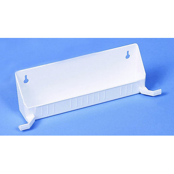 Rev-A-Shelf 6561-11-4 6561 Series 11" Tab Stop Sink Front Tip-Out - White