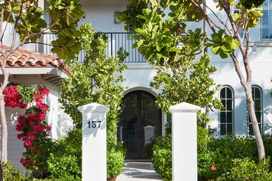 Inspiration for a coastal exterior home remodel in Miami