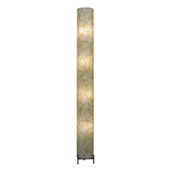 Eangee Home Designs Banyan XL Floor Lamp | Natural Shade - Floor Lamps