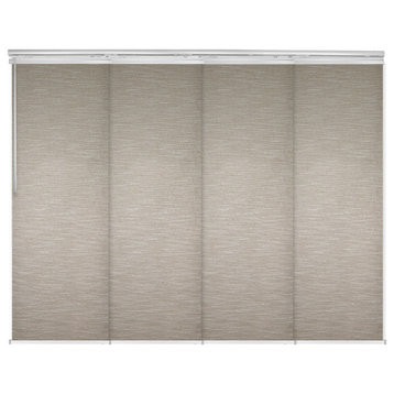 Nico 4-Panel Track Extendable Vertical Blinds 48-88"W