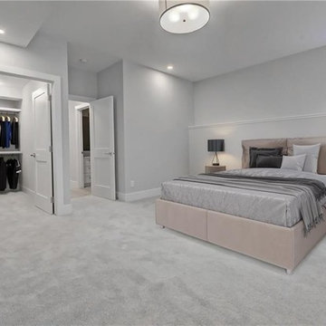 Lodge side addition by Burntwood homes