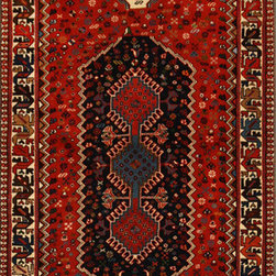 Persian Yalameh runner 2'8 X 9'7 - Area Rugs