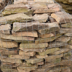Natural Thin Stone Veneer Fieldstone Mosaic - Bricks And Masonry