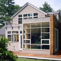Contemporary Wood Window Wall - Windows