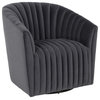 Marion Swivel Accent Chair By Kosas Home