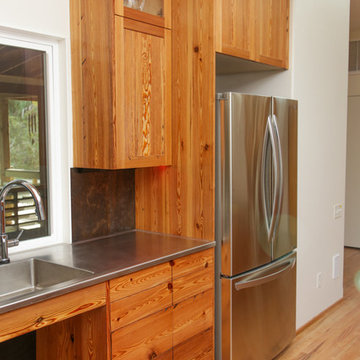 Heart Pine Kitchen