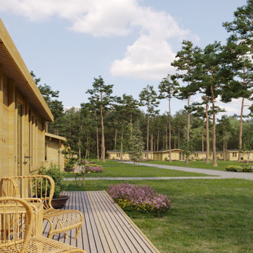Holiday log cabins-Mobile log cabins