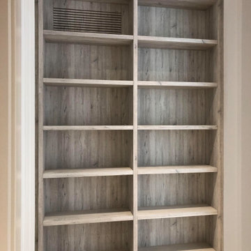 Master bedroom cabinetry