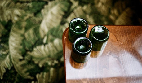 Portrait d'artisan : Les Q de bouteilles mués en verres design