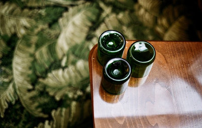 Portrait d'artisan : Les Q de bouteilles mués en verres design
